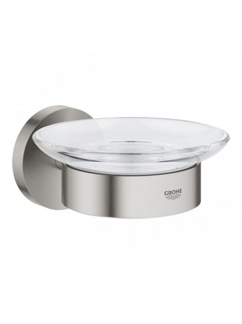 Grohe Essentials szappantartó tartókonzollal, rozsdamentes acél hatású 40444DC1