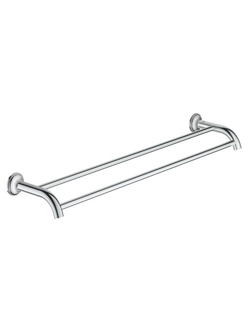Grohe Essentials Authentic fali dupla törölközőtartó, króm 40654001