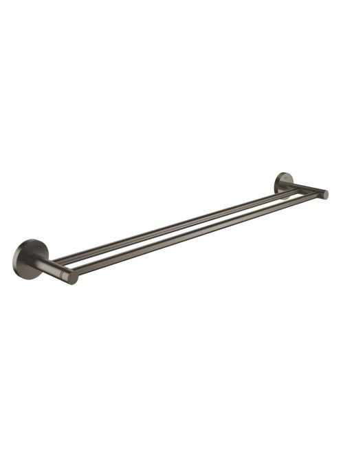 Grohe Essentials dupla törölközőtartó, szálcsiszolt grafit 40802AL1