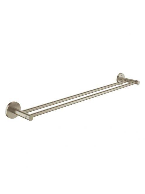 Grohe Essentials dupla törölközőtartó, szálcsiszolt nikkel 40802EN1