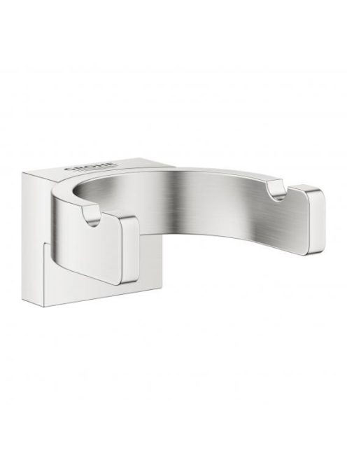 Grohe Selection dupla fürdőköntös akasztó, rozsdamentes acél hatású 41049DC0