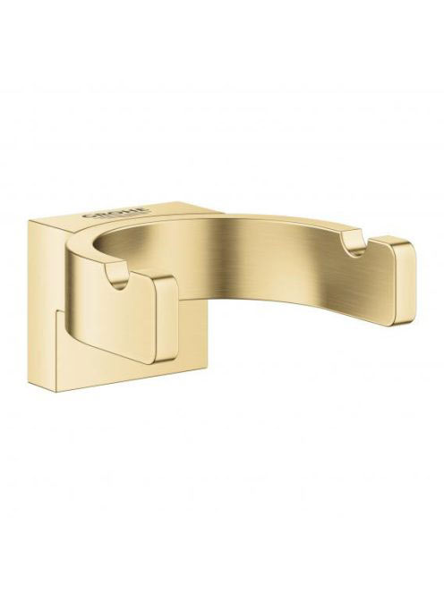 Grohe Selection dupla fürdőköntös akasztó, szálcsiszolt világos arany 41049GN0