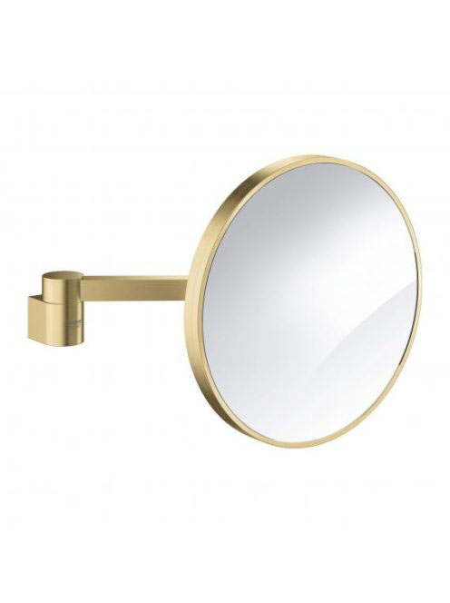 Grohe Selection borotválkozó tükör 7x nagyítással, szálcsiszolt világos arany 41077GN0