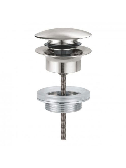 Grohe Click-Clack leeresztőszelep túlfolyós mosdókhoz, rozsdamentes acél hatású 65807DC0