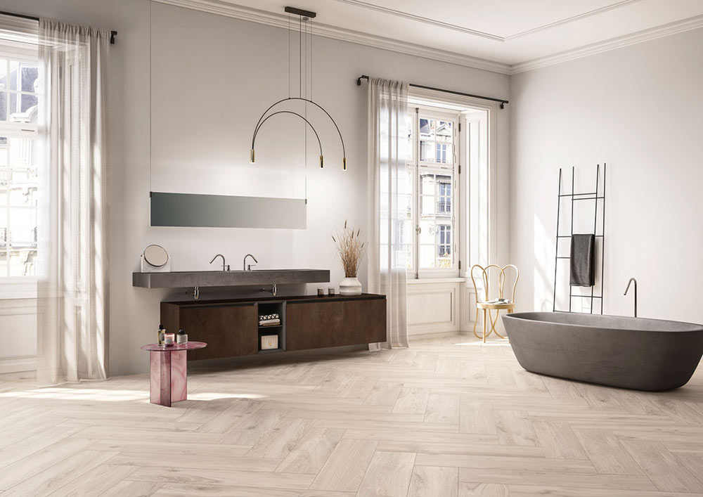 Fiandre Bois Urbain Fahatású járólap | Csempék és Járólapok