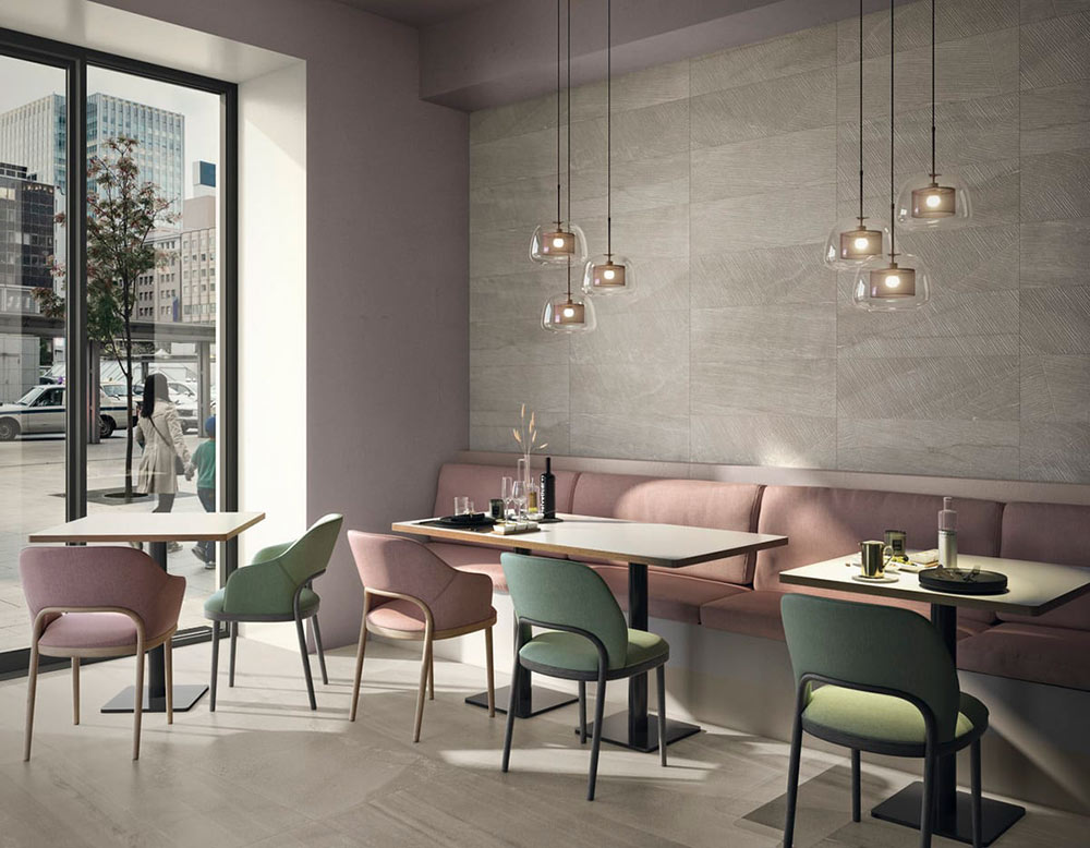 Fiandre Pietra di Basalto Active Falburkolat | Padlólap és Csempe