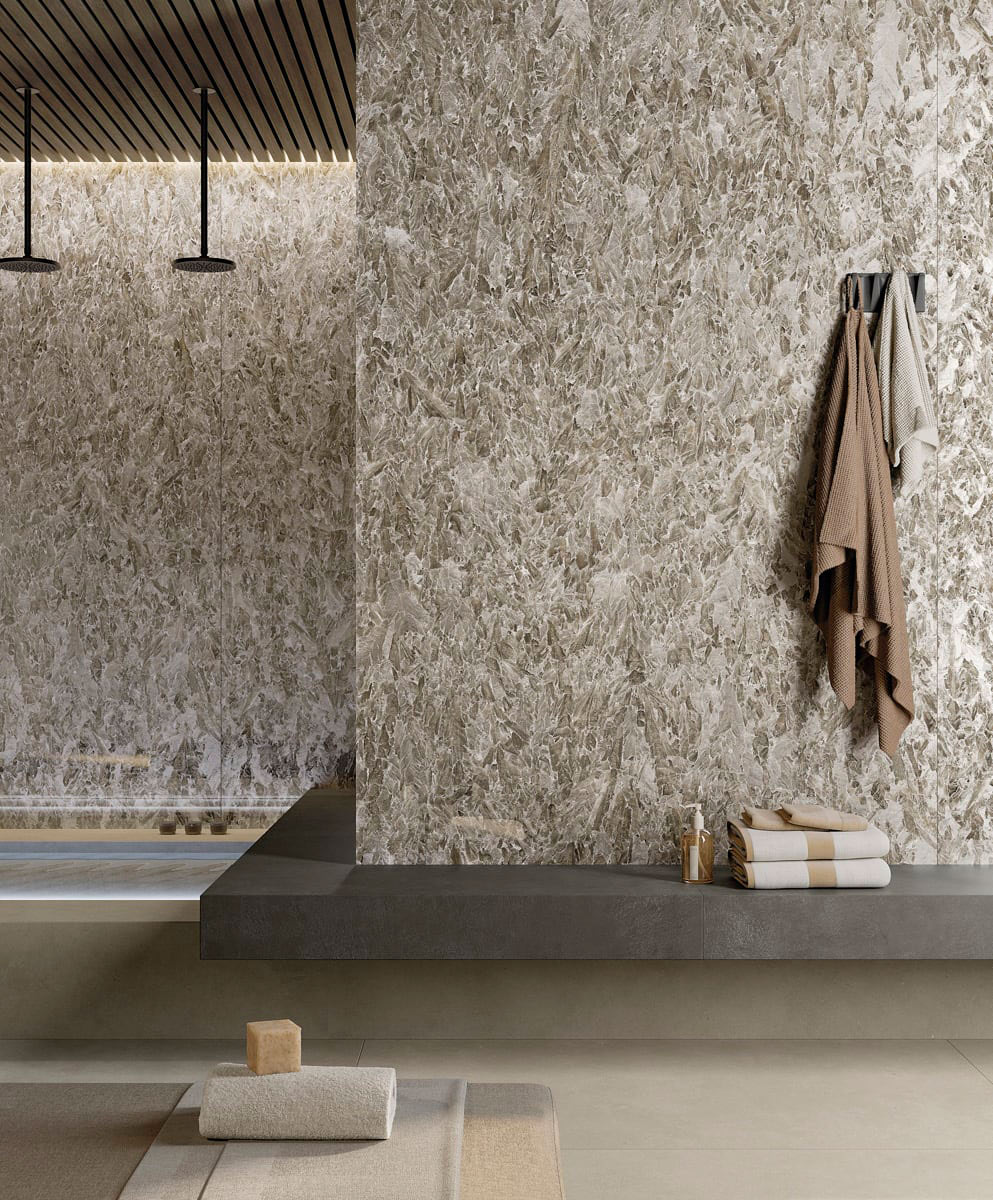 Fiandre Selenite Maximum Falburkolat | Csempék és Járólapok