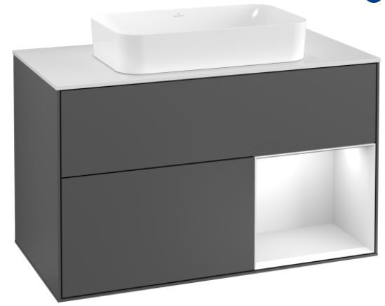 Villeroy & Boch Finion szögletes szekrény 