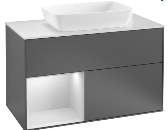 Villeroy & Boch Finion szögletes szekrény 