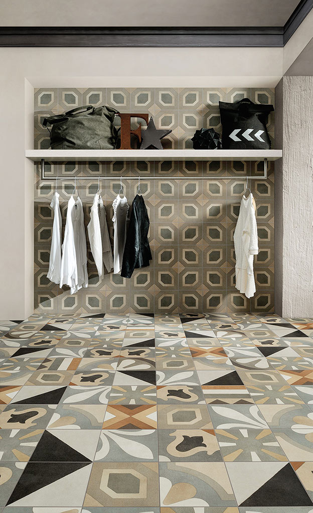 Fioranese Cementine Boho Falburkolat | Csempék és Padlólapok