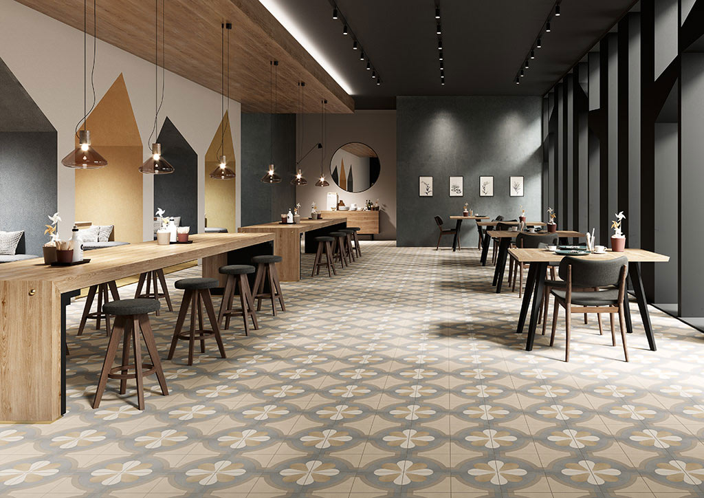 Fioranese Cementine Boho Kőhatású járólap | Csempék és Burkolatok