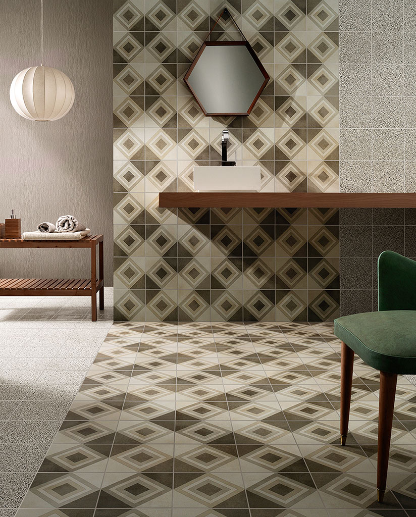 Fioranese Cementine Retro Falburkolat | Csempék és Padlólapok