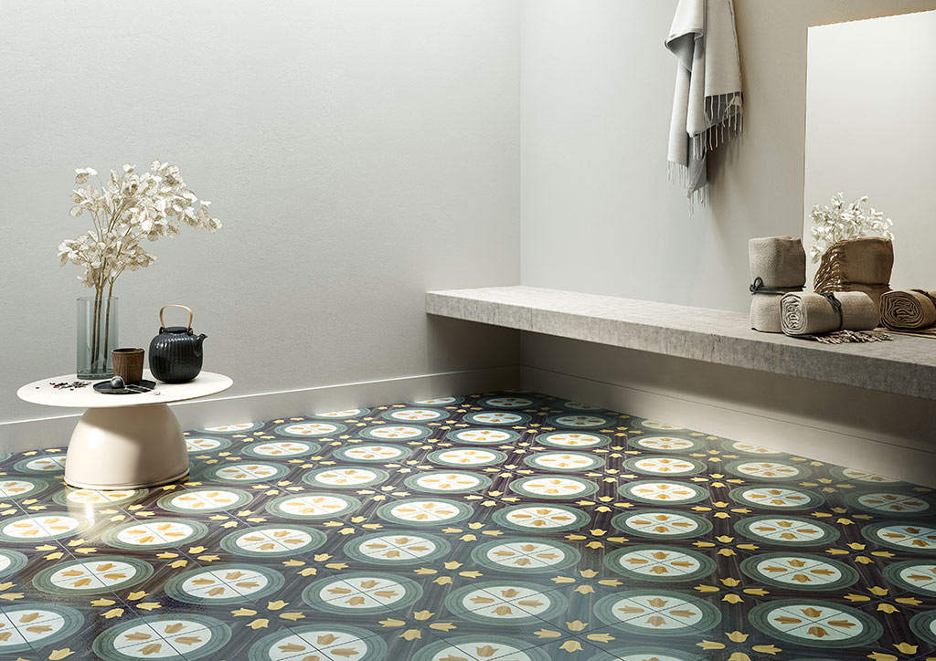 Fioranese Cementine Shiny Modern padlólap | Csempék és Járólapok