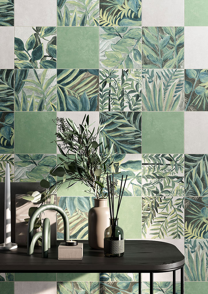 Fioranese Fio Clorofilla Falburkolat | Csempék és Járólapok