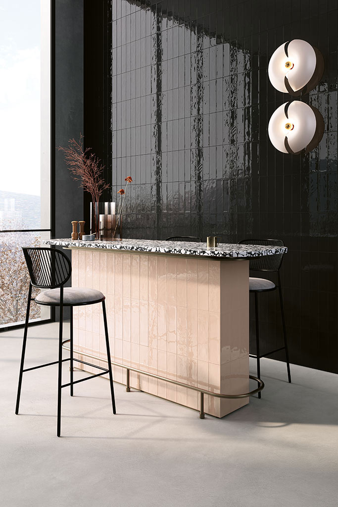 Fioranese Fio Glossy Brick Falburkolat | Csempék és Járólapok