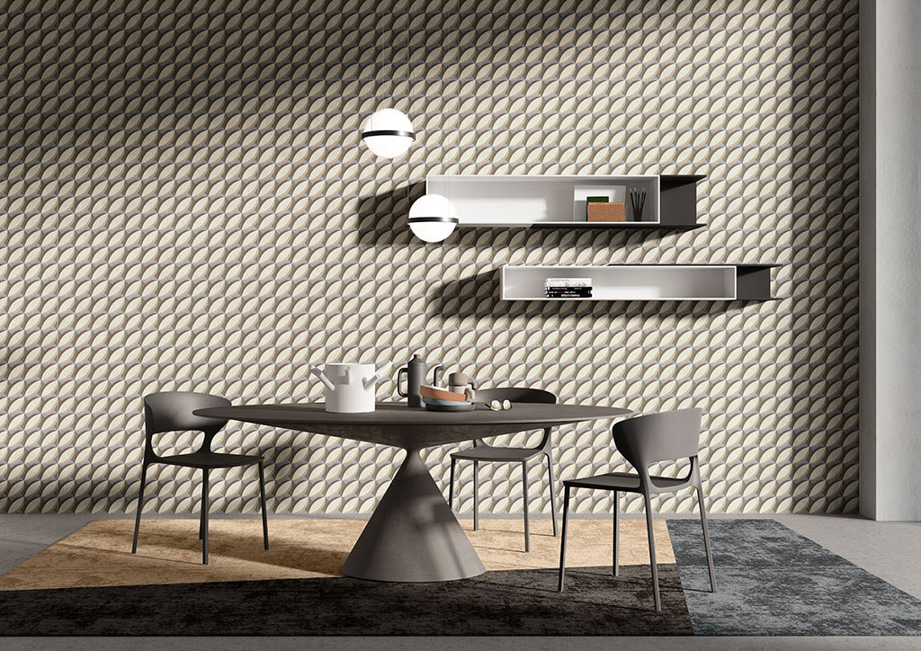 Fioranese Fio Liquida Slabs Falburkolat | Csempék és Padlólapok