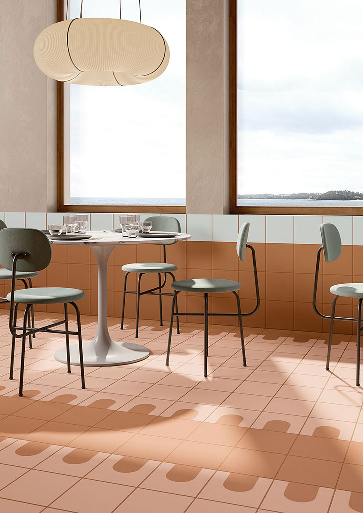 Fioranese Italian Landscape Modern fürdőszoba | Csempe és Járólap