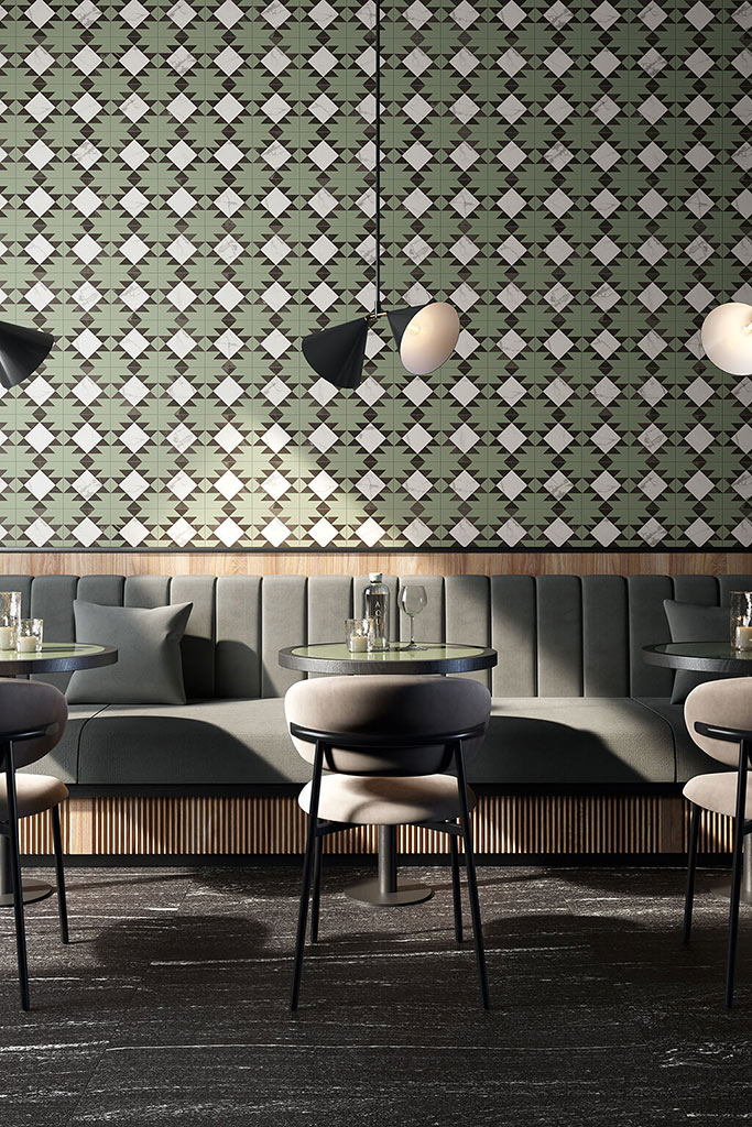 Fioranese Marmorea Intensa 20 Falburkolat | Járólap | Csempe