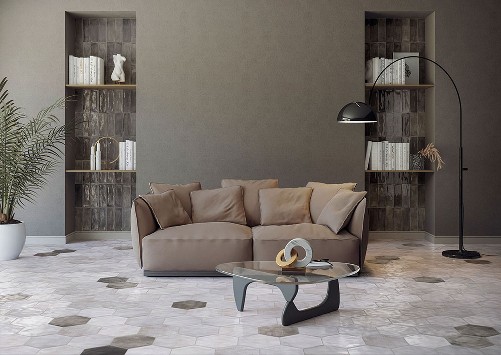CIR Manufatture Ceramiche Fuoritono Csempe és Padlólap