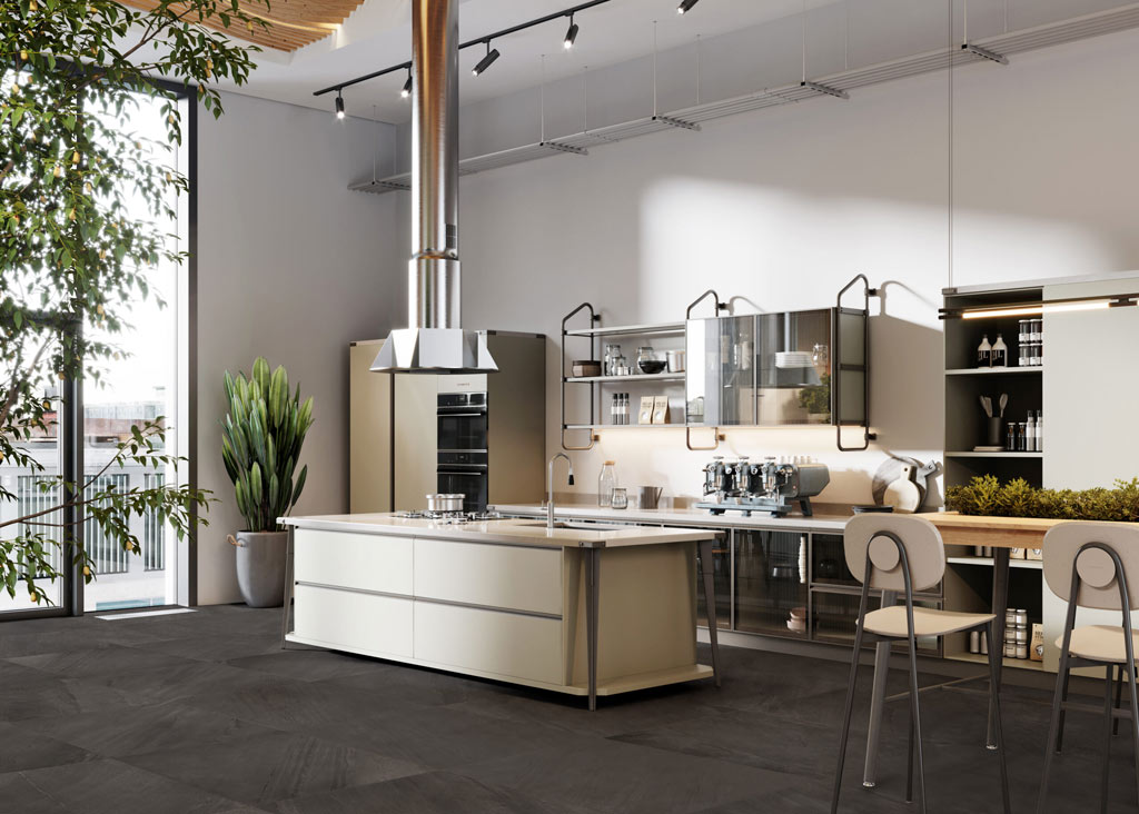 Gambini Ocean Black falicsempék és padlólapok