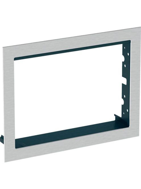 Beépítő keret Geberit ONE lebegő mosdó szerviznyílásához 35x28 cm, rozsdamentes acél 115.425.FW.1