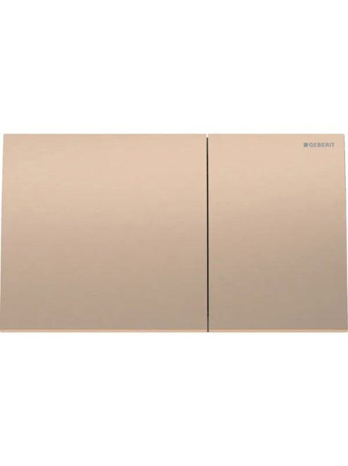 Geberit Sigma70 működtetőlap 2 mennyiséges öblítéshez, easy-to clean, vörös arany 115.622.QB.1