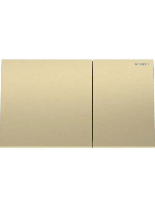 Geberit Sigma70 működtetőlap 2 mennyiséges öblítéshez, easy-to clean, sárgaréz 115.622.QF.1