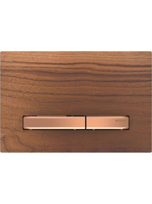 Geberit Sigma50 működtetőlap, 2 mennyiséges öblítéshez, vörösarany/hikoridió 115.670.JX.2