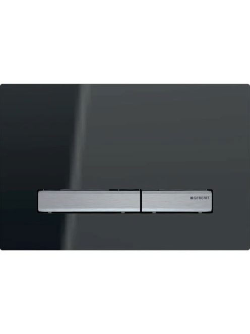 Geberit Sigma50 működtetőlap, 2 mennyiséges öblítéshez, króm/láva 115.788.JK.2