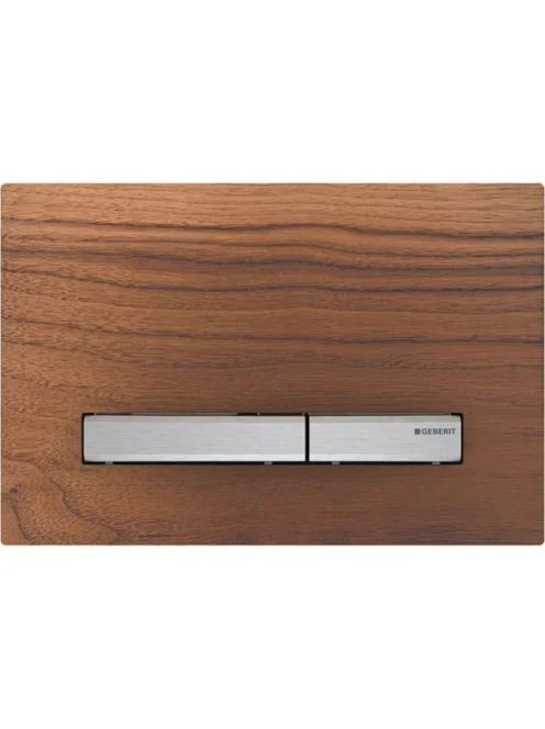 Geberit Sigma50 működtetőlap 2 mennyiséges öblítéshez, króm/hikoridió 115.788.JX.2