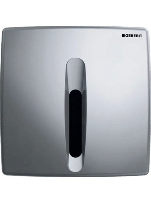 Geberit Basic vizeldevezérlés elektronikus működtetéssel, elemes működtetés, matt króm 115.818.46.5