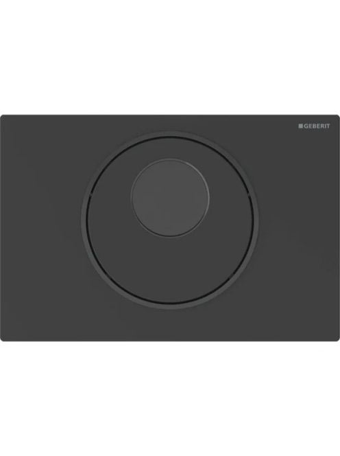 Geberit Sigma10 érintésmentes nyomólap Sigma tartályhoz, 2 öblítésű, fekete easy-to-clean 115.890.16.6