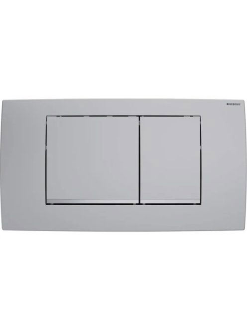 Geberit Twinline30 működtetőlap, 2 mennyiséges öblítéshez, EasyClean bevonat, matt króm 115.899.JQ.1