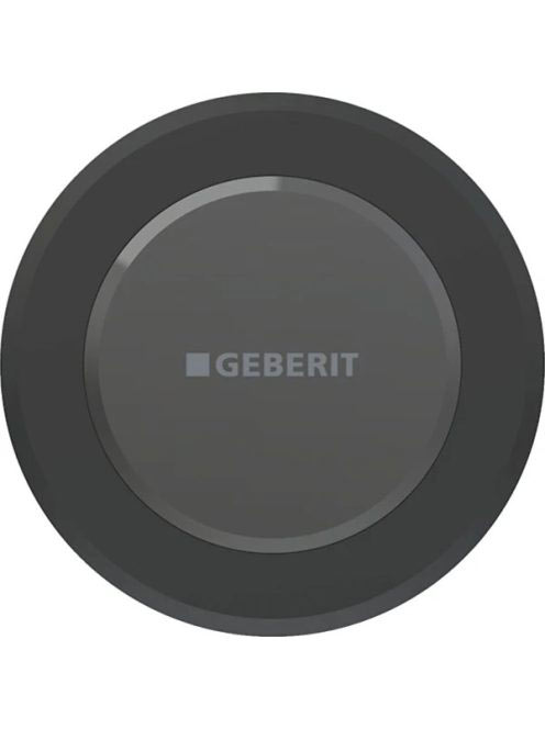 Geberit 10 típusú infravörös gomb 2 mennyiséges öblítéshez, elemes, matt fekete 115.937.14.6