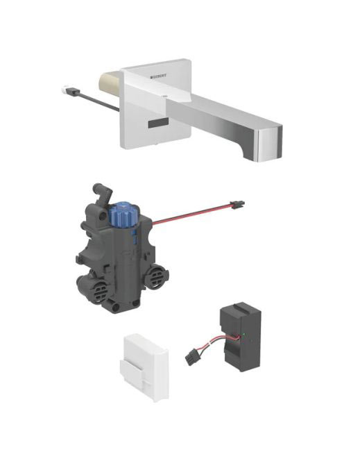 Geberit Brenta fali csaptelep falsík alatti vezérlőhöz 22 cm, termosztatikus keverővel, króm 116.297.21.1