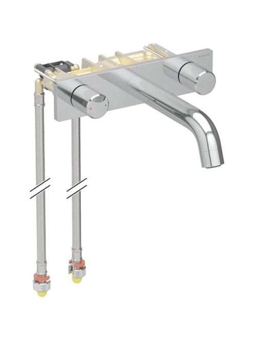 Geberit ONE két fogantyús fali mosdócsaptelep, Geberit ONE szerelőelemhez, króm 116.460.21.1