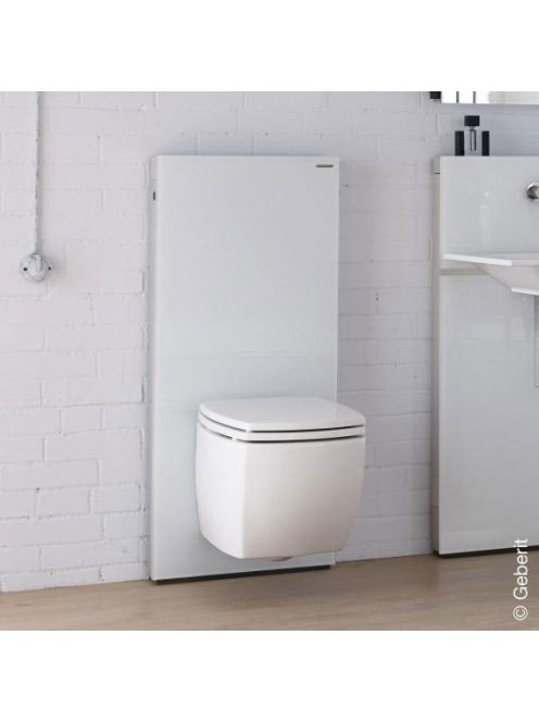 Geberit Monolith modul fali WC-hez, 114 cm fehér üveg 131.031.SI.5 (131.031.SI.5)