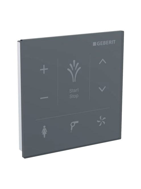 Fali kezelőpanel Geberit AquaClean számára, fekete üveg 147.038.SJ.1