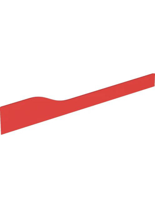 Geberit Bambini elülső dekorpanel gyermekmosdóhoz, négy mosdócsaptelephez, jobb oldali alacsony mosdóhoz, piros 430060227