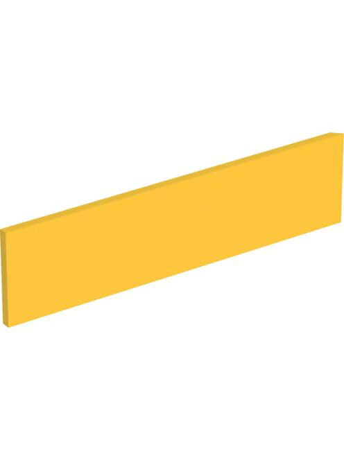 Geberit Bambini oldalsó dekorpanel gyermekmosdóhoz, alacsony mosdóhoz, sárga 431020304