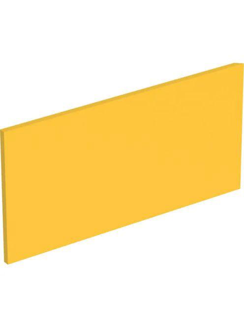 Geberit Bambini oldalsó dekorpanel gyermekmosdóhoz, magas mosdóhoz, sárga 431030304