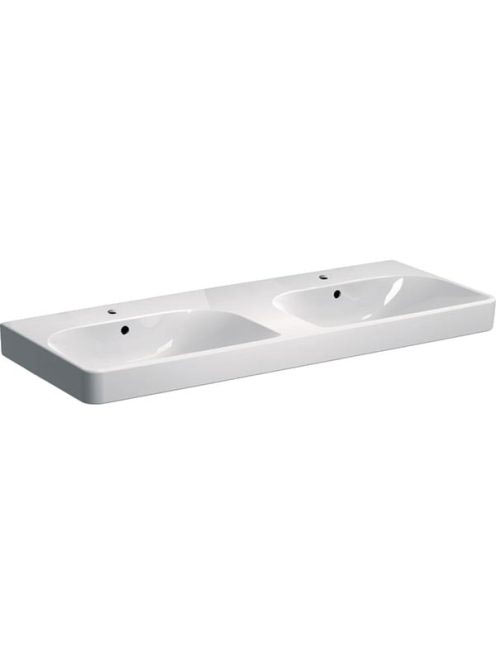 Geberit Smyle Square 120x48 cm-es dupla mosdó 500.223.01.1