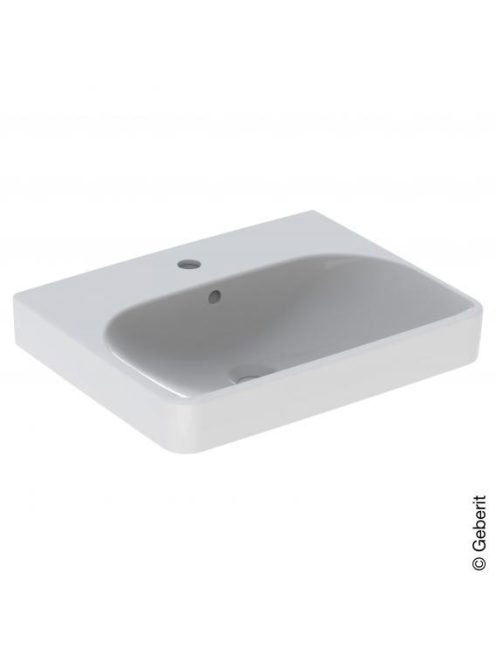 Geberit Smyle Square 55x44 cm-es mosdó 500.259.01.1