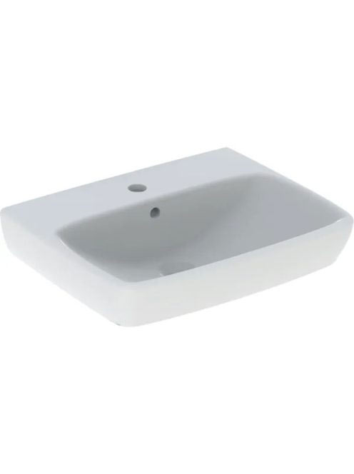 Geberit Selnova Square mosdó 55 cm, csaplyukkal és túlfolyóval 500.290.01.7