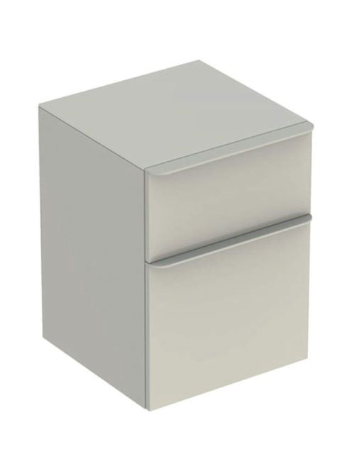 Geberit Smyle Square kiegészítő szekrény 45x60 cm, homokszürke 500.357.JL.1