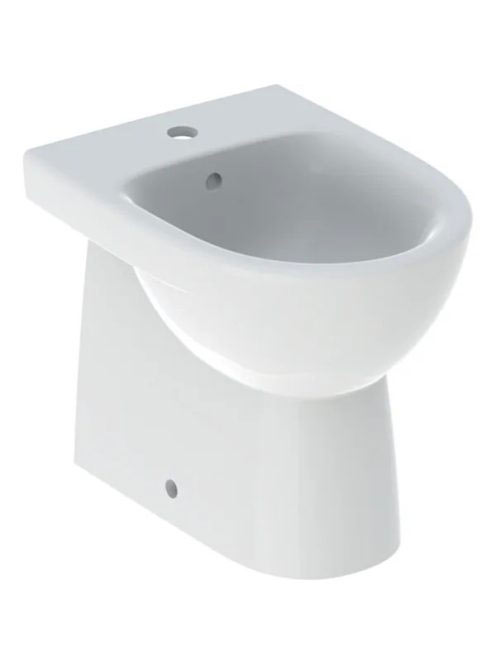 Geberit Selnova Compact falhoz illeszkedő álló bidé 35,5x48 cm, rövidített kivitel 500.482.01.7