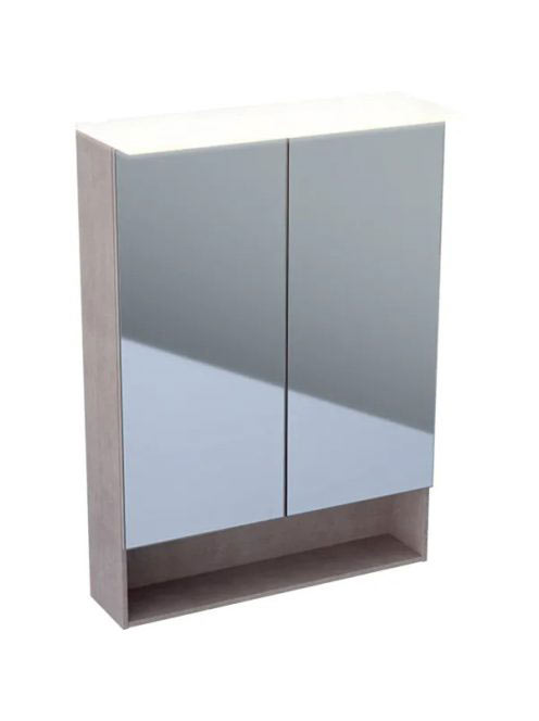 Geberit Acanto tükrös szekrény 60x83 cm, fakó tölgy 500.644.00.2