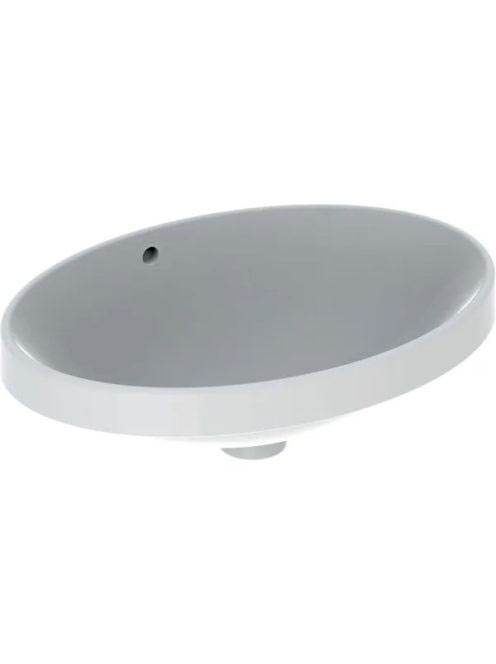 Geberit VariForm beépíthető mosdó 55 cm, ovális, túlfolyóval 500.716.01.2 (500716012)