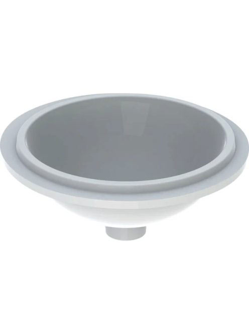 Geberit VariForm alulról beépíthető kerek mosdó 39 cm, túlfolyó nélkül 500.747.01.2