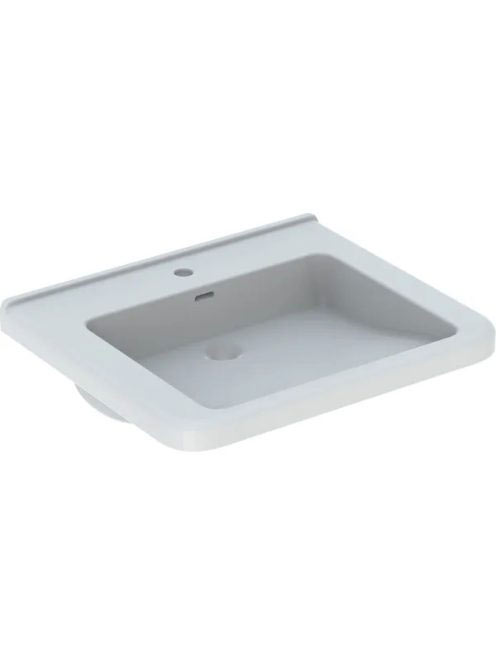 Geberit Selnova Comfort Square akadálymentes mosdó 55x52,5 cm, túlfolyóval 500.785.00.7